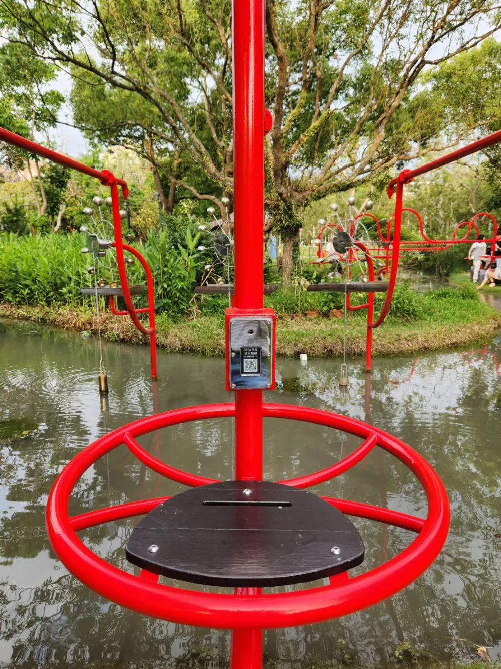 大安森林公園活水飛輪QRCode