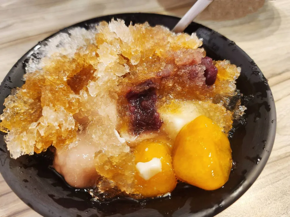 九份美食芋圓紅豆豆花