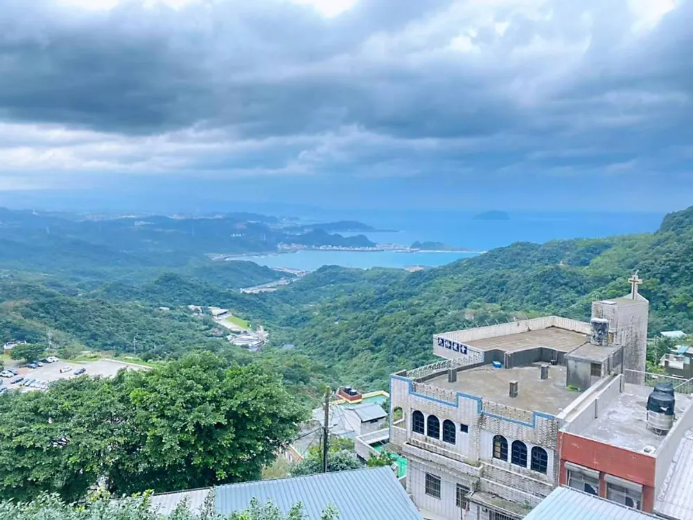 九份老街山海美景
