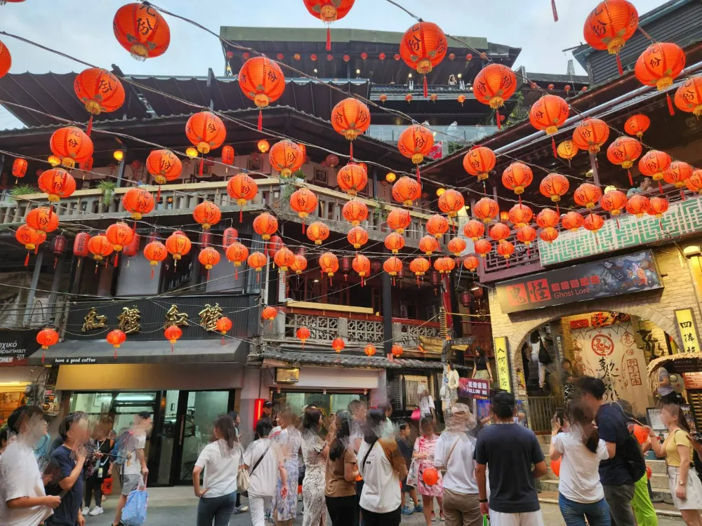 九份老街歷史街道