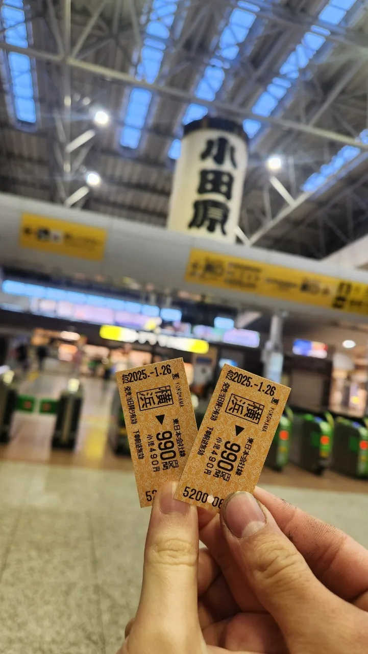 日本箱根自由行交通小田原車站