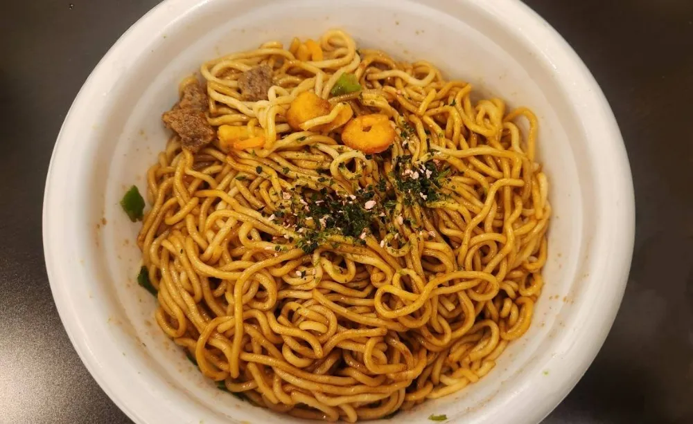 東京讀賣樂園日清泡麵試吃