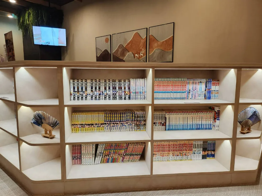 台中新時代福湯岩盤浴漫畫