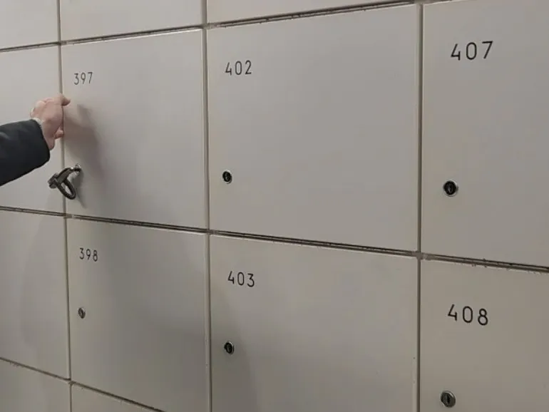 日本東京澀谷必去SHIBUYA SKY免費置物櫃