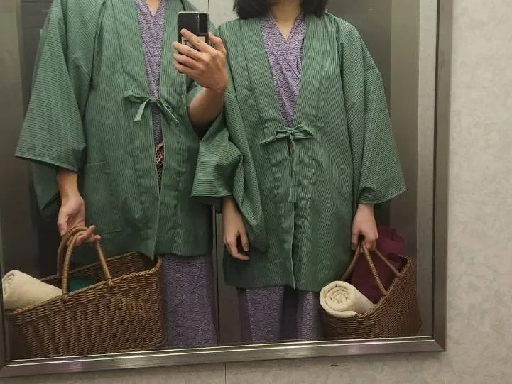 日本箱根住宿推薦山景酒店溫泉浴衣